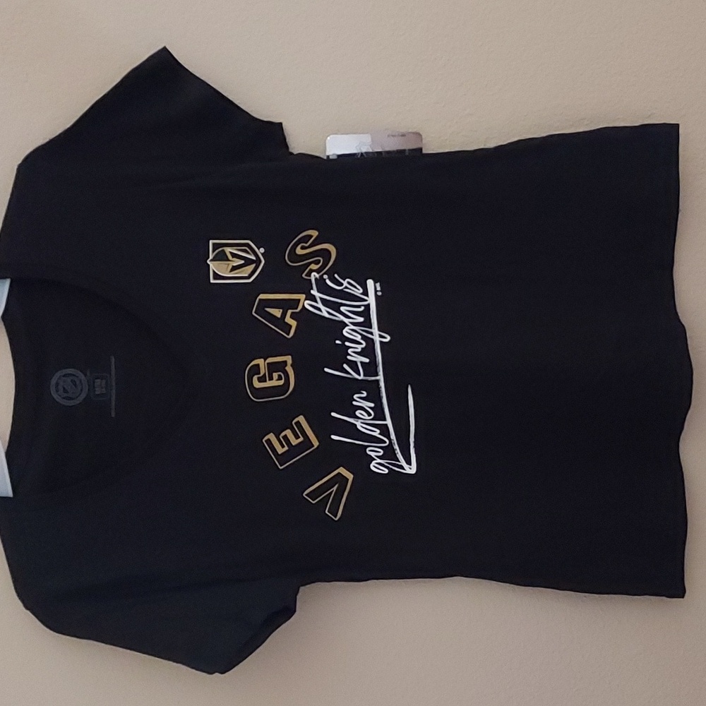 NEW With Tag Vegas Golden Knights Women's Tee Shirt Golden Knights Hockey Team
